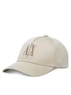 Czapki i chusty sportowe męskie - Armani Exchange Czapka z daszkiem XW000957 AF13846 U1092 Beżowy - miniaturka - grafika 1