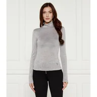 Swetry damskie - GUESS Golf ANITA | Slim Fit - miniaturka - grafika 1