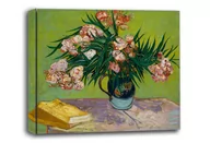 Obrazy i zdjęcia na płótnie - Oleanders, Vincent van Gogh - obraz na płótnie Wymiar do wyboru: 80x60 cm - miniaturka - grafika 1