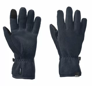 Rękawiczki dla dzieci - Dziecięce rękawiczki polarowe Jack Wolfskin SPIRIT FLEECE GLOVE Y night blue - S/M - grafika 1