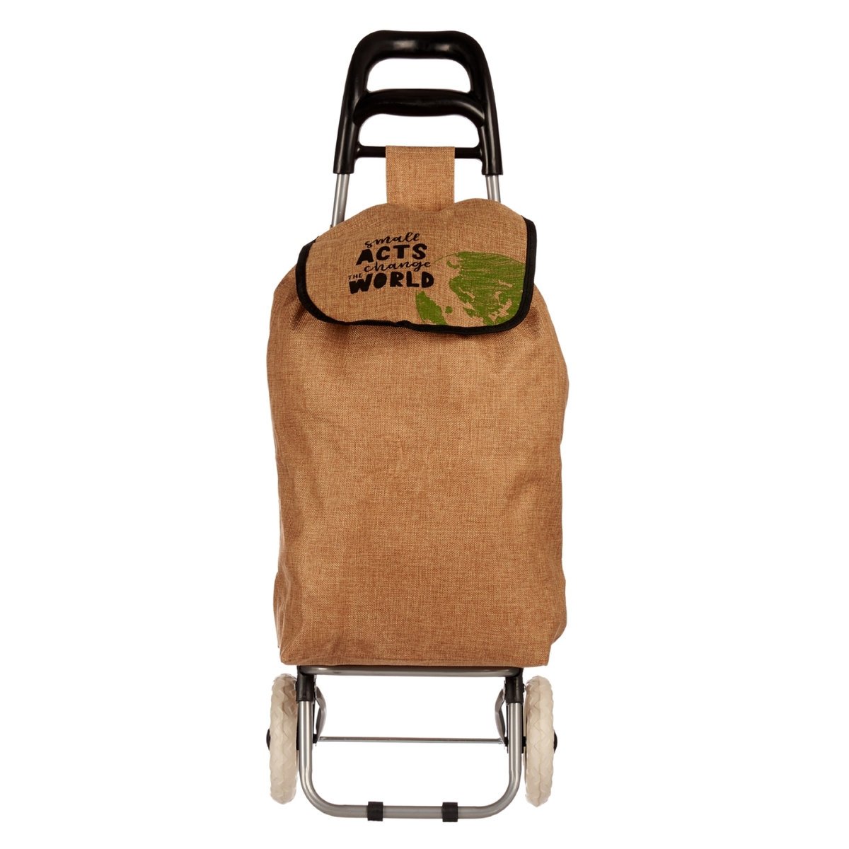 Wózek na zakupy ACTS WORLD beżowy