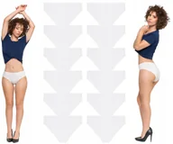 Majtki damskie - Figi Majtki Damskie Bawełniane Białe Gładkie Zestaw 12-sztuki MORAJ - XL - miniaturka - grafika 1