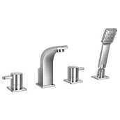 Baterie wannowe i prysznicowe - Omnires Darling DA5032 Chrom - miniaturka - grafika 1