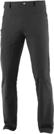 Spodnie sportowe damskie - Salomon Spodnie Wayfarer Straight Black 2021 C14893 - miniaturka - grafika 1