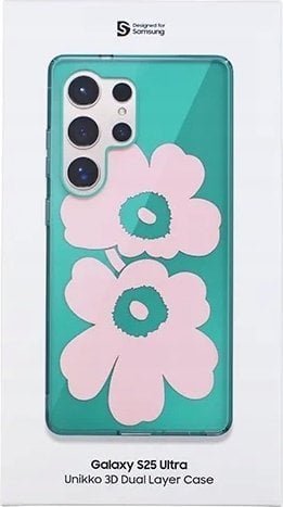 FPS938AMAPW Unikko Hybrid Case Samsung Galaxy S25 Ultra, Pink