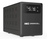 Zasilacze awaryjne UPS - Green Cell AVR UPS 2000VA 1200W PowerCore 24 VDC z LCD - miniaturka - grafika 1