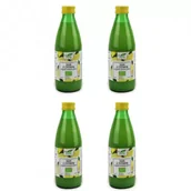 Soki i napoje niegazowane - Bio Planet Sok z cytryn NFC 100% Zestaw 4 x 250 ml Bio - miniaturka - grafika 1