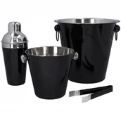 Shakery barmańskie - Zestaw barmański barowy shaker wiaderko do lodu - miniaturka - grafika 1