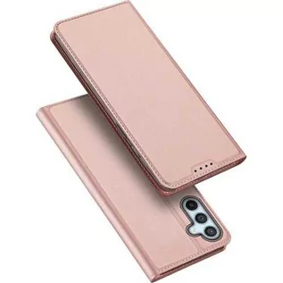 Portfele - Dux Ducis Skin Pro etui do Samsung Galaxy A54 5G pokrowiec z klapką portfel na kartę podstawka różowe - grafika 1