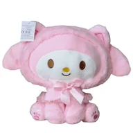Maskotki i pluszaki - Maskotka pluszak siedząca My Melody Sanrio w ubranku 30 cm - miniaturka - grafika 1