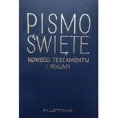 Religia i religioznawstwo - Pallottinum praca zbiorowa Pismo Święte Nowego Testamentu i Psalmy. Wydanie kieszonkowe. Nowy testament i psalny - miniaturka - grafika 1
