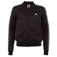 Bluzy damskie - Bluza Damska Kappa Josa Czarna 310024 19-4006-L - miniaturka - grafika 1
