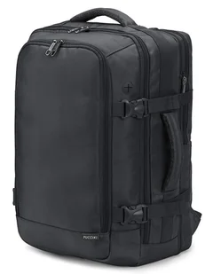 Puccini Plecak "M Easy Pack" w kolorze czarnym - 30,5 x 43 x 24,5 cm - Plecaki - miniaturka - grafika 1