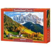 Castorland 2000 EL. Kościół św. Magdaleny, Dolomity 200610 - Puzzle - miniaturka - grafika 1