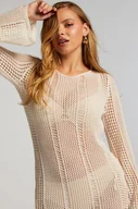 Stroje kąpielowe - Hunkemöller Sukienka plażowa Biały - miniaturka - grafika 1