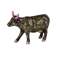 Figurki dekoracyjne - CowParade, figurka-krówka FLOWER POWER COW, średnia/ceramika - miniaturka - grafika 1