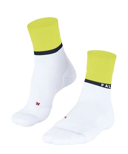 FALKE Mężczyźni Skarpety do biegania RU4 Endurance Compressiion M So bawełna materiał funkcyjny kompresyjne1 Para, Biały White 2001, 44-45
