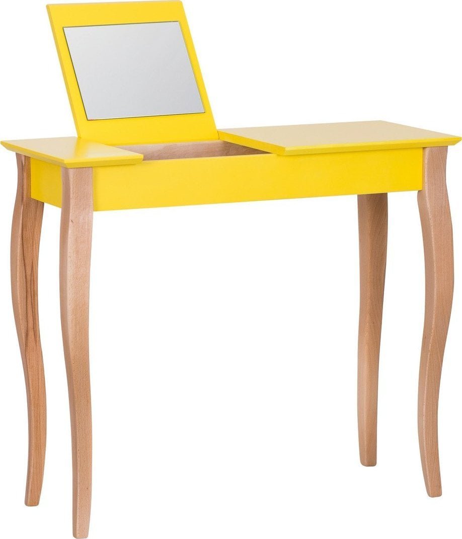 Ragaba Toaletka z lustrem LILLO 85 cm żółta