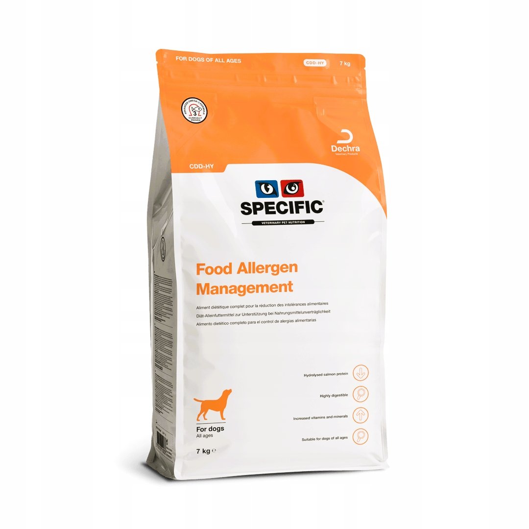 SPECIFIC CDD-HY FOOD Allergen Management 7 kg
