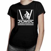 Koszulki i topy damskie - Rower mnie potrzebuje, muszę iść - damska koszulka sportowa na prezent dla rowerzystki - miniaturka - grafika 1