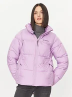 Odzież trekkingowa damska - Columbia Kurtka zimowa Puffect™ Jacket Fioletowy Regular Fit - miniaturka - grafika 1