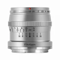 Obiektywy - TTArtisan 50mm f/1.2 APS-C Nikon Z srebrny - miniaturka - grafika 1