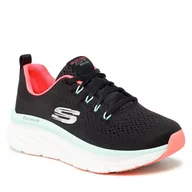 Sneakersy damskie - SKECHERS Sneakersy Fresh Finesse 149368/BKMN Black/Mint - miniaturka - grafika 1