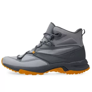 Buty 4F Dust AW22FOTSM00625S - szare - Botki męskie - miniaturka - grafika 1