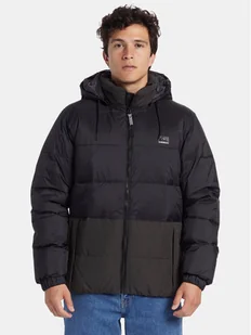 Quiksilver Kurtka puchowa Wolfs Shoulder Jckt EQYJK03990 Czarny Regular Fit - Kurtki męskie - miniaturka - grafika 1