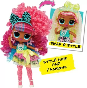 LOL Tweens Surprise Swap Lalka Curls 2 Crimps Cora 593263 - Lalki dla dziewczynek - miniaturka - grafika 3