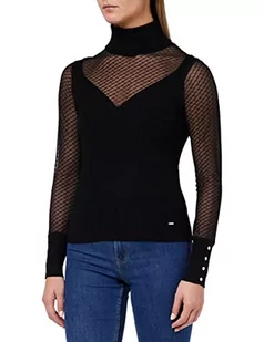 Morgan Sweter damski, czarny, XL - Swetry damskie - miniaturka - grafika 1