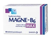 Witaminy i minerały - Sanofi Aventis MAGNE-B6 MAX 50 szt. - miniaturka - grafika 1