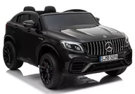 Pojazdy elektryczne dla dzieci - Import LEANToys Mercedes GLC 63S Czarny 4125 - miniaturka - grafika 1