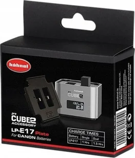 Hahnel Hähnel ProCUBE 2 Plate for Canon LP-E17 Battery - Akcesoria fotograficzne - miniaturka - grafika 1