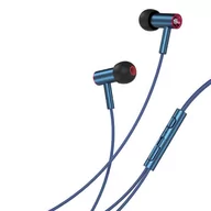 Słuchawki bluetooth - XO suchawki przewodowe EP49 jack 3,5 mm dokanaowe niebieskie - miniaturka - grafika 1