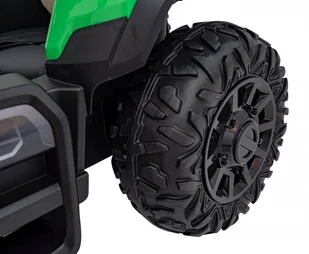 Traktor BLAST Z Przyczepką Zielony - Pojazdy elektryczne dla dzieci - miniaturka - grafika 19