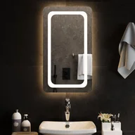 Lustra - vidaXL Lustro łazienkowe z LED, 40x70 cm - miniaturka - grafika 1