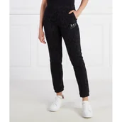 Dresy damskie - EA7 Spodnie dresowe | Regular Fit - miniaturka - grafika 1