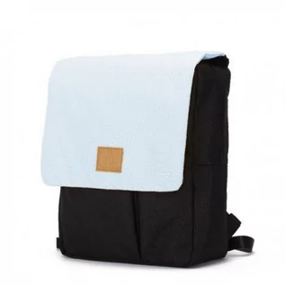 Plecaki worki - MY BAG'S My Bag's Plecak Reflap eco black/blue stokkids-RBECOBLU - grafika 1