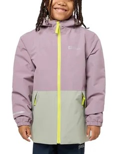 Jack Wolfskin SNOWY DAYS JACKET K, Kurtka outdoorowa Uniseks - dzieci, wild blossom, 128 - Kurtki i płaszcze dla chłopców - miniaturka - grafika 1