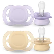 Smoczki uspokajające - Smoczek PHILIPS AVENT Ultra Start SCF075/01 (2 sztuki) - miniaturka - grafika 1