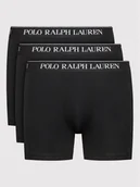Majtki męskie - Polo Ralph Lauren Komplet 3 par bokserek 714835887002 Czarny - miniaturka - grafika 1