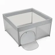 Łóżeczka i kojce - KINDERKRAFT Kojec ZIKI grey - miniaturka - grafika 1