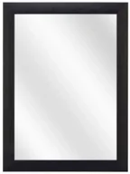 Lustra - Czarne prostokątne lustro aluminiowe B1-P86 - miniaturka - grafika 1