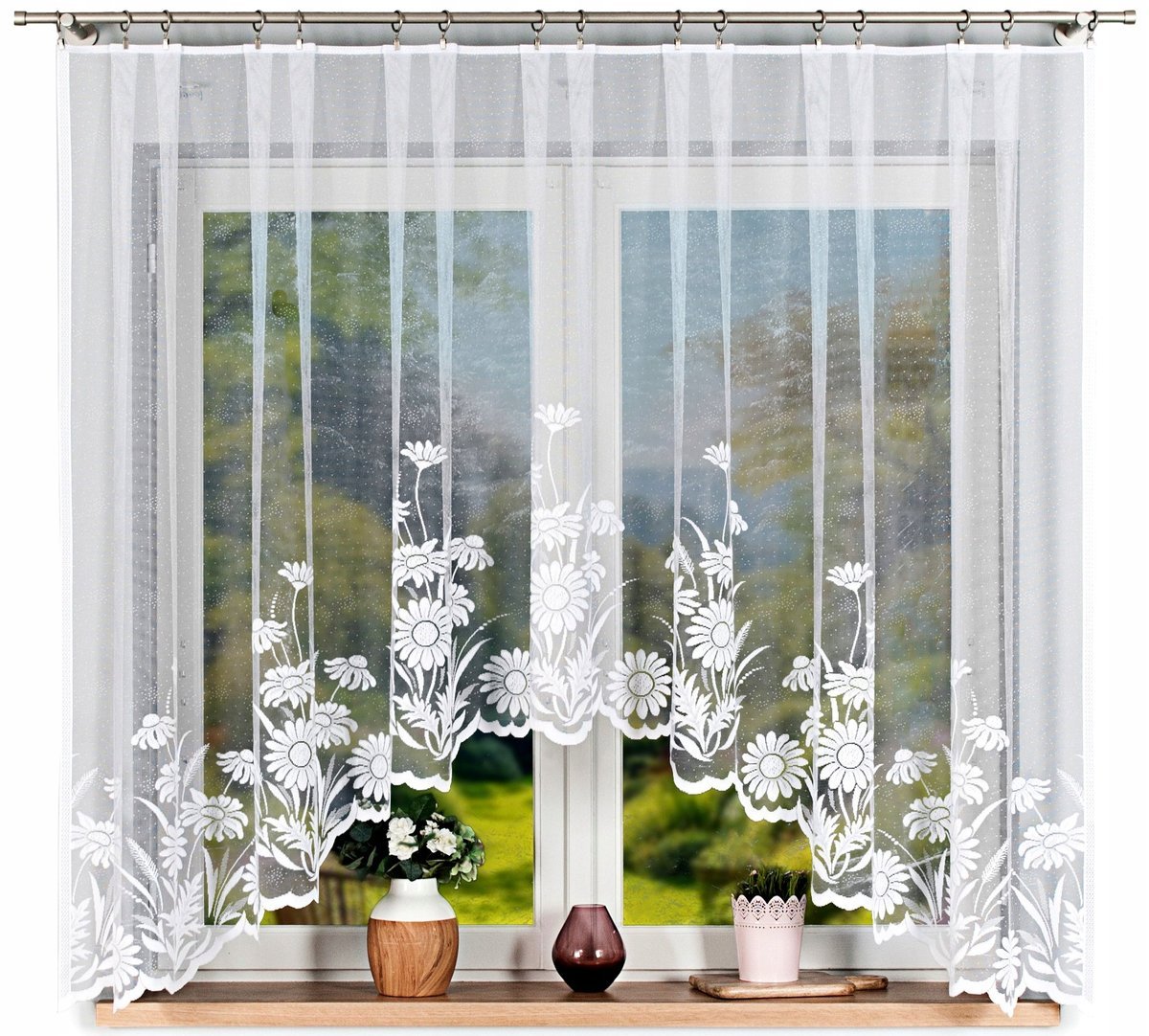 Firana żakardowa ARALIA rozm. 300x160cm (gotowa) polski prod.