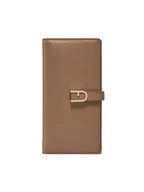 Portfele - Furla Duży Portfel Damski Flow Continental Bifold WP00402-BX2045-1257S-1007 Beżowy - miniaturka - grafika 1