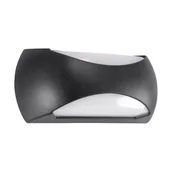 Lampy ścienne - Kinkiet ścienny hermetyczny Enduro 03877 Ideus LED 12W 4000K IP65 czarny - miniaturka - grafika 1