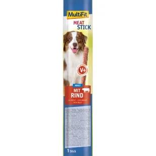 MultiFit Meatsticks 25 x 12 g Wołowina - Przysmaki dla psów - miniaturka - grafika 1