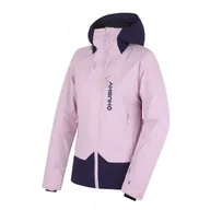 Kurtki i kamizelki sportowe damskie - Kurtka damska Husky Gambi L Rozmiar: XL / Kolor: różowy - miniaturka - grafika 1