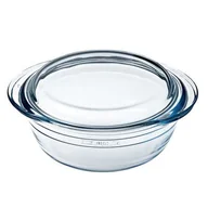 Naczynia żaroodporne - Naczynie żaroodporne okrągłe z pokrywką 1,4 l Ocuisine - miniaturka - grafika 1